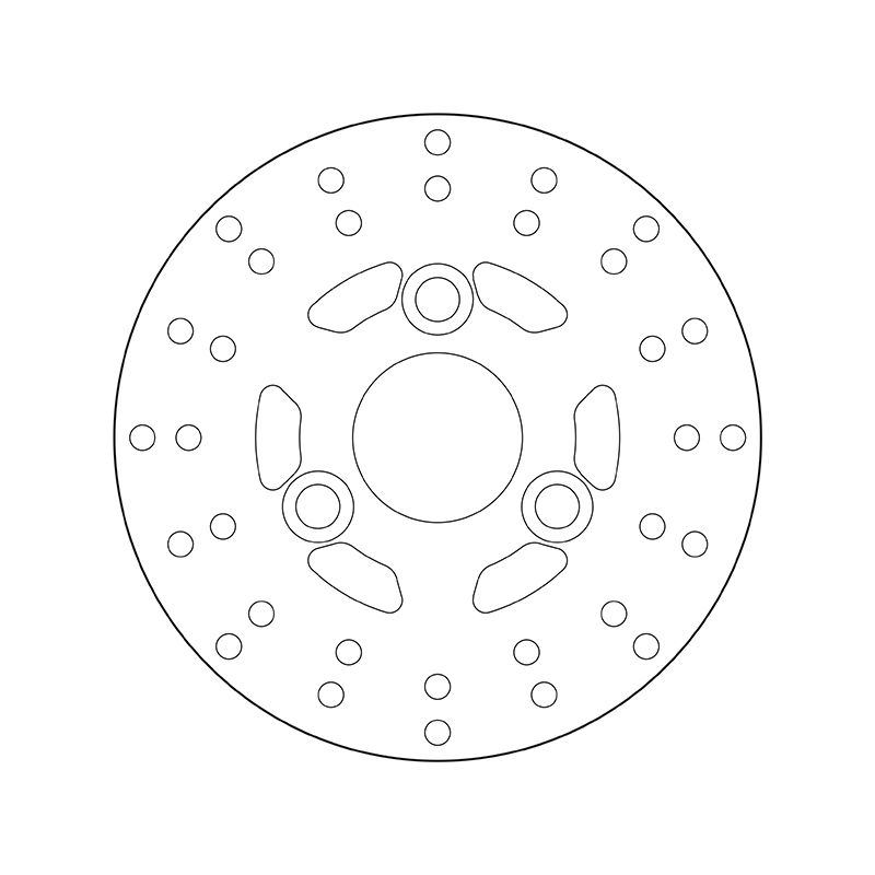 Kočiona disk BREMBO 68B40710 fix