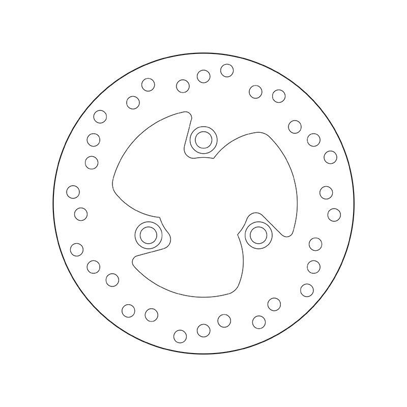 Kočiona disk BREMBO 68B40716 fix