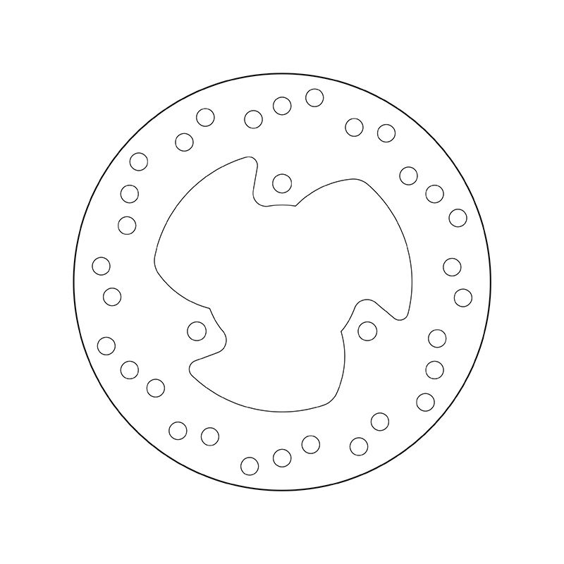 Kočiona disk BREMBO 68B40719 fix
