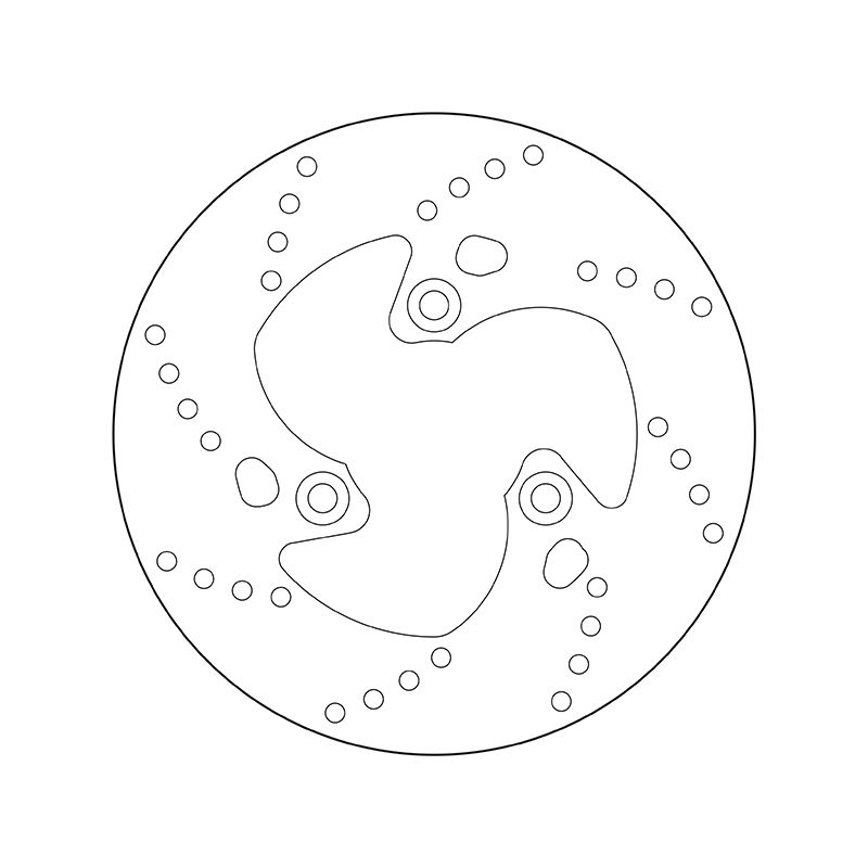 Kočiona disk BREMBO 68B40721 fix