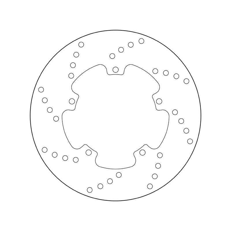 Kočiona disk BREMBO 68B40722 fix