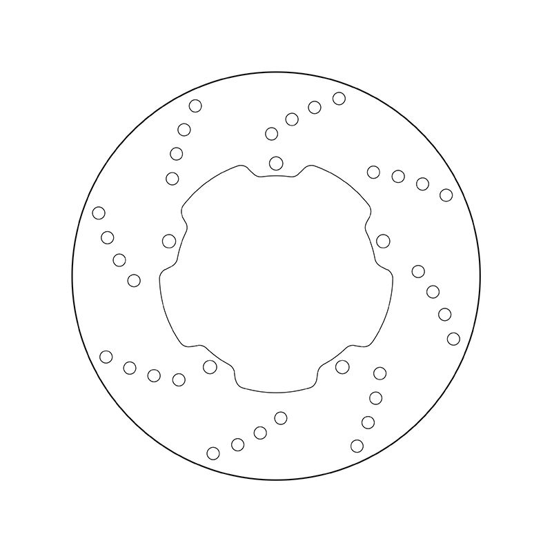 Kočiona disk BREMBO 68B40723 fix