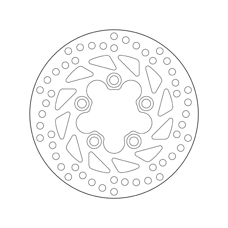 Kočiona disk BREMBO 68B40724 fix