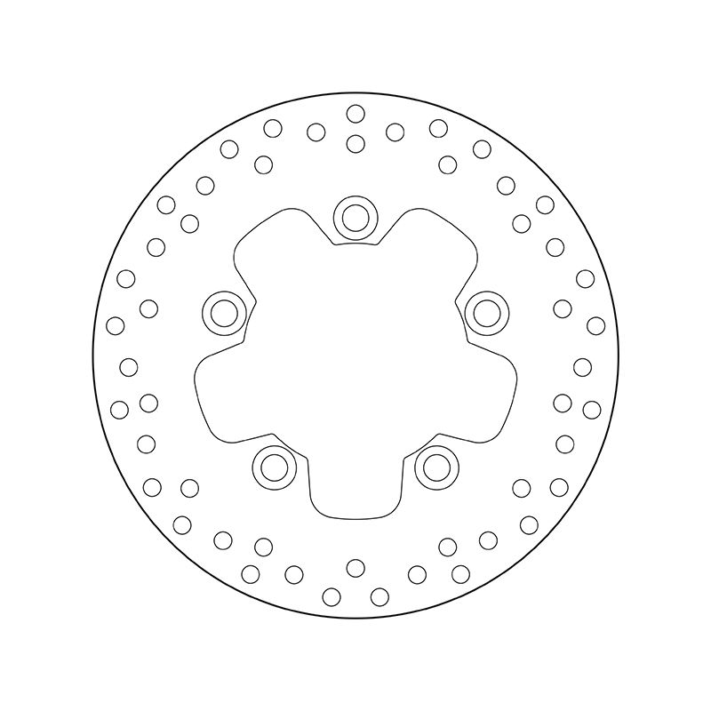 Kočiona disk BREMBO 68B40726 fix