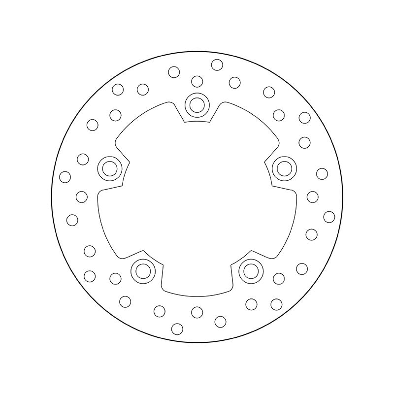 Kočiona disk BREMBO 68B40727 fix