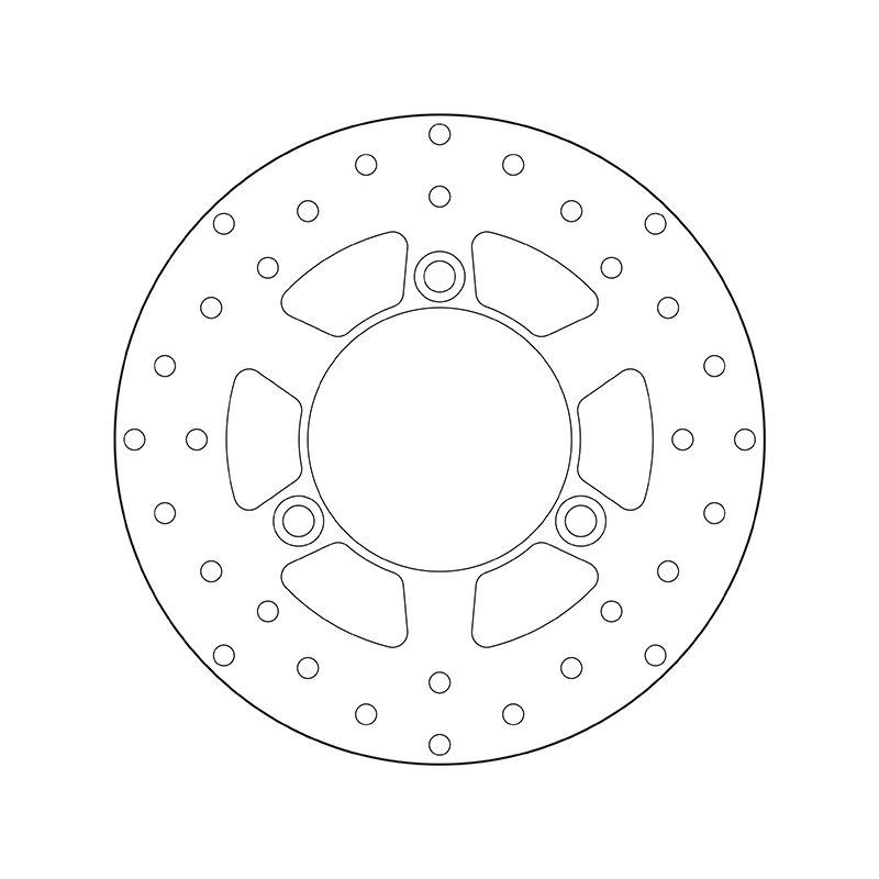 Kočiona disk BREMBO 68B40729 fix