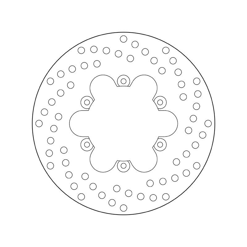 Kočiona disk BREMBO 68B40735 fix