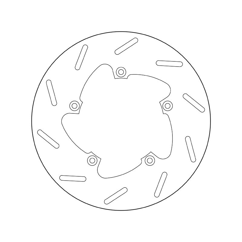 Kočiona disk BREMBO 68B40739 fix