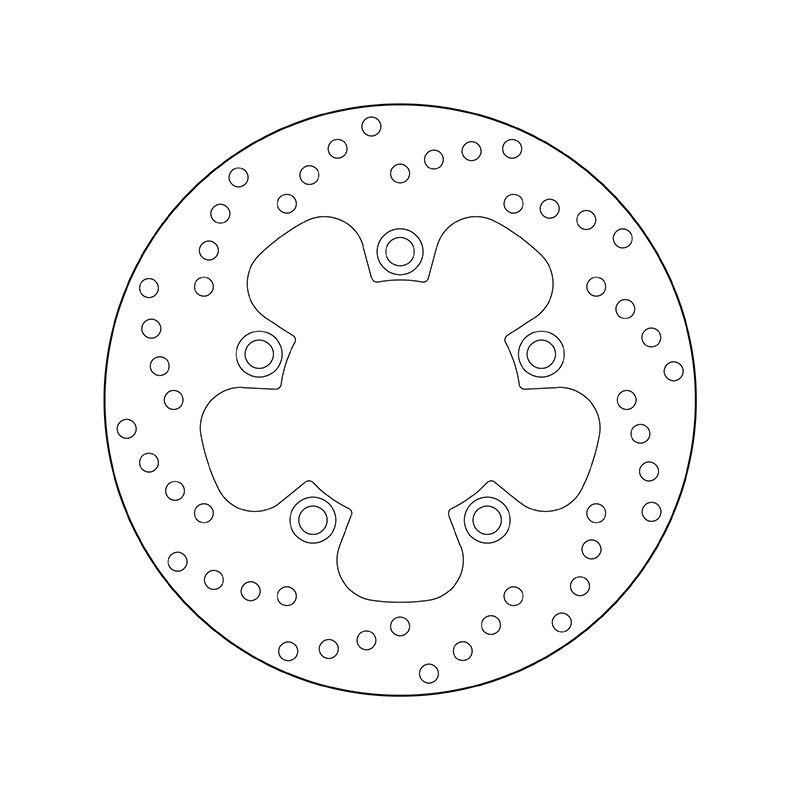 Kočiona disk BREMBO 68B40744 fix