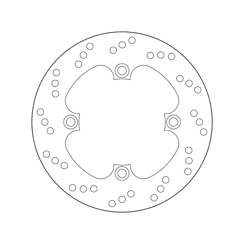 Kočiona disk BREMBO 68B40749 fix