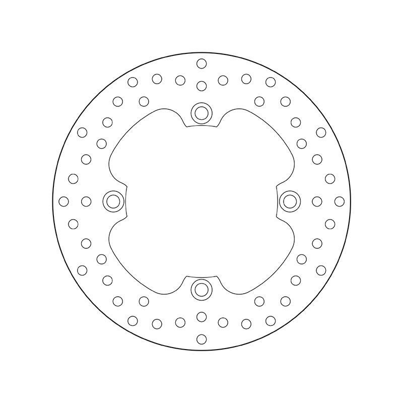 Kočiona disk BREMBO 68B40754 fix
