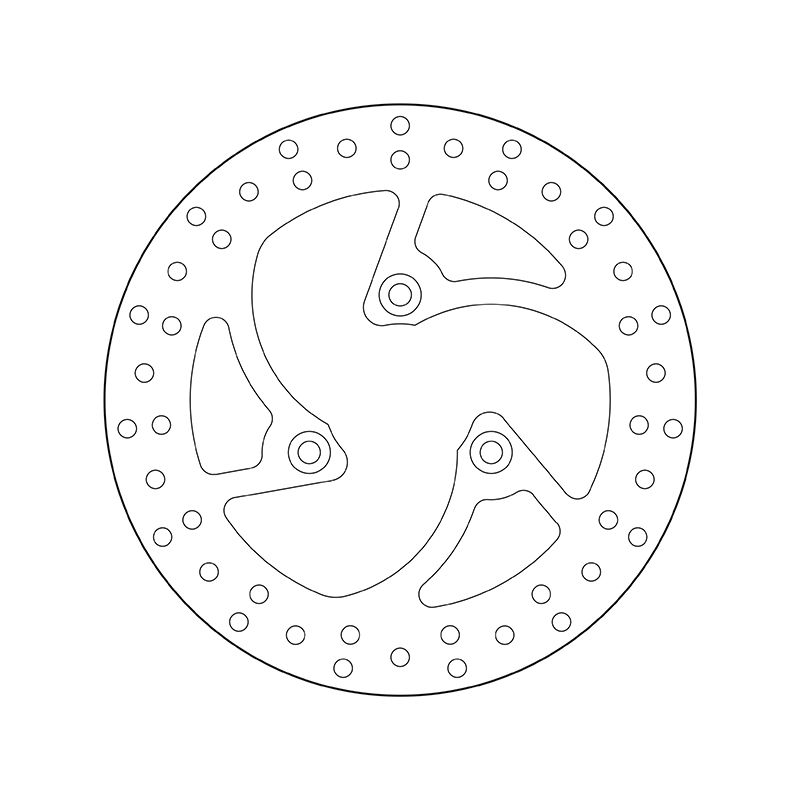 Kočiona disk BREMBO 68B40758 fix