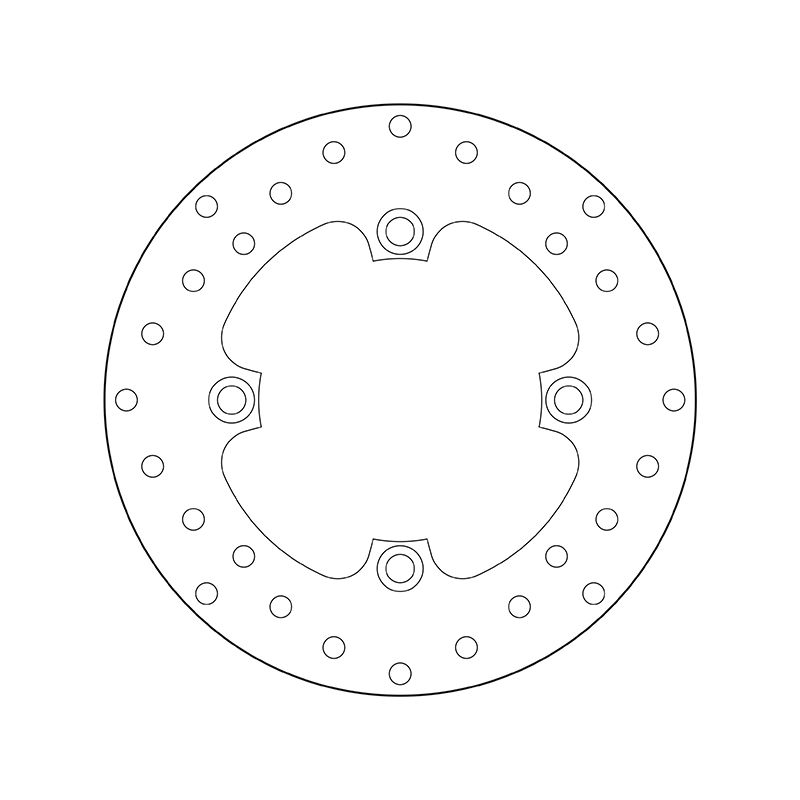 Kočiona disk BREMBO 68B40766 fix
