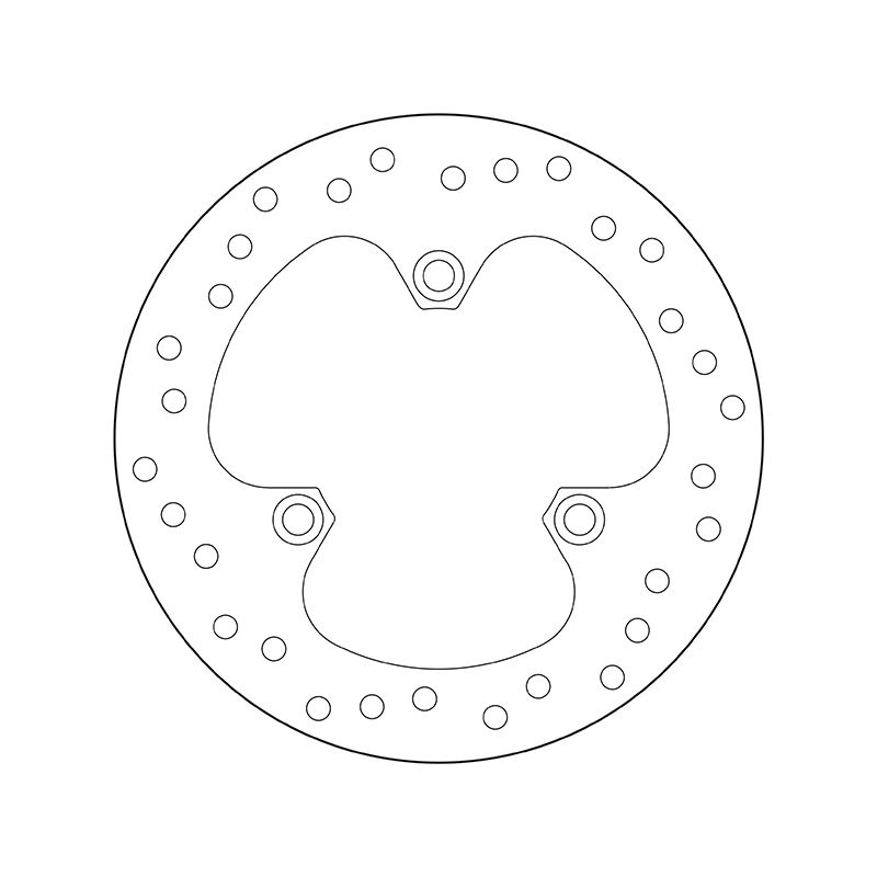 Kočiona disk BREMBO 68B40767 fix