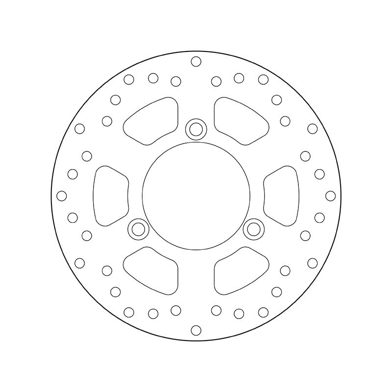 Kočiona disk BREMBO 68B40770 fix