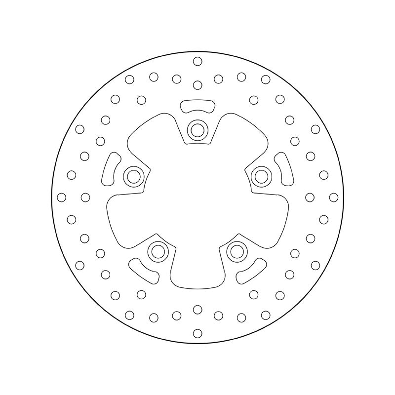 Kočiona disk BREMBO 68B40771 fix