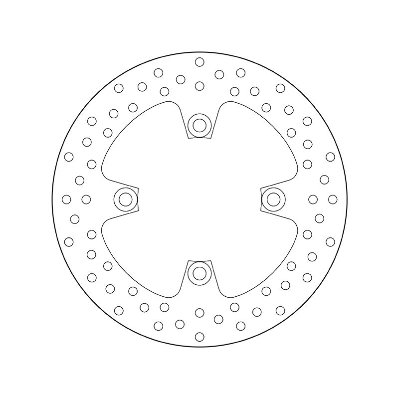 Kočiona disk BREMBO 68B40779 fix