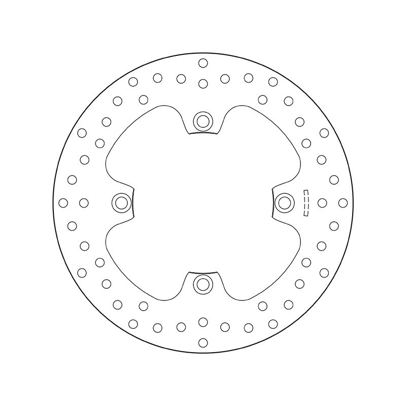 Kočiona disk BREMBO 68B40789 fix
