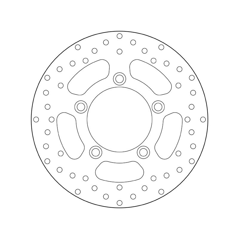 Kočiona disk BREMBO 68B40795 fix