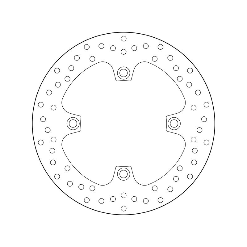 Kočiona disk BREMBO 68B407A1 fix