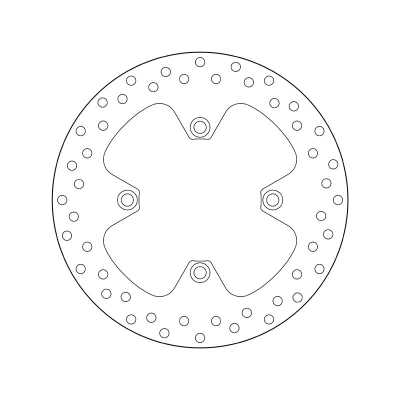 Kočiona disk BREMBO 68B407A4 fix