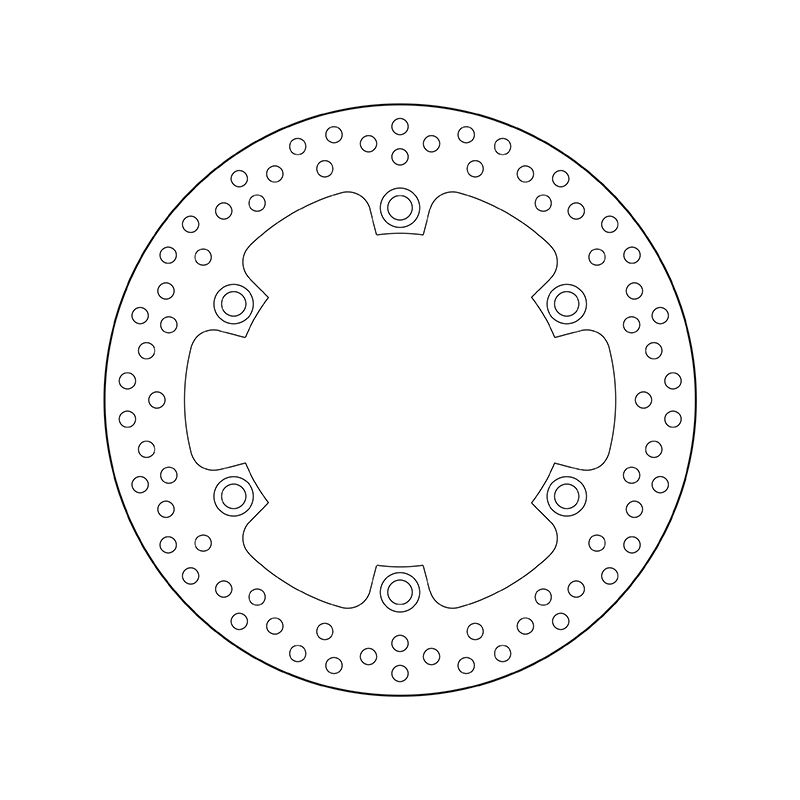 Kočiona disk BREMBO 68B407A6 fix