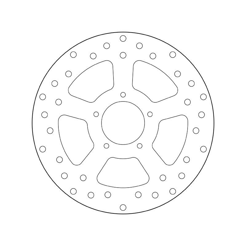 Kočiona disk BREMBO 68B407A9 fix
