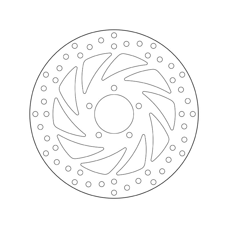 Kočiona disk BREMBO 68B407B0 fix
