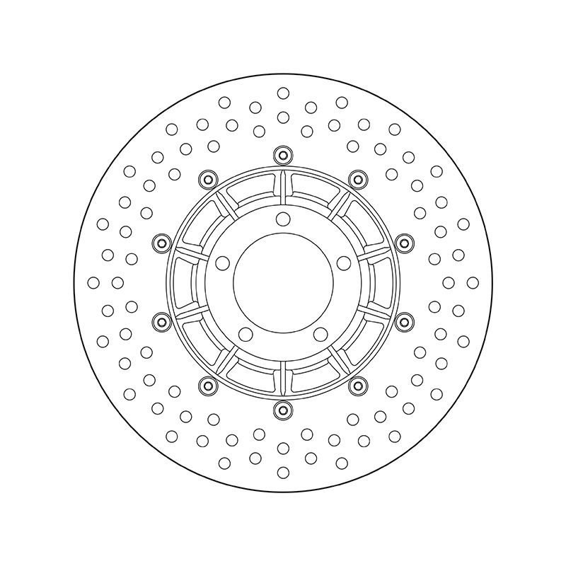 Kočiona disk BREMBO 68B407B1 fix