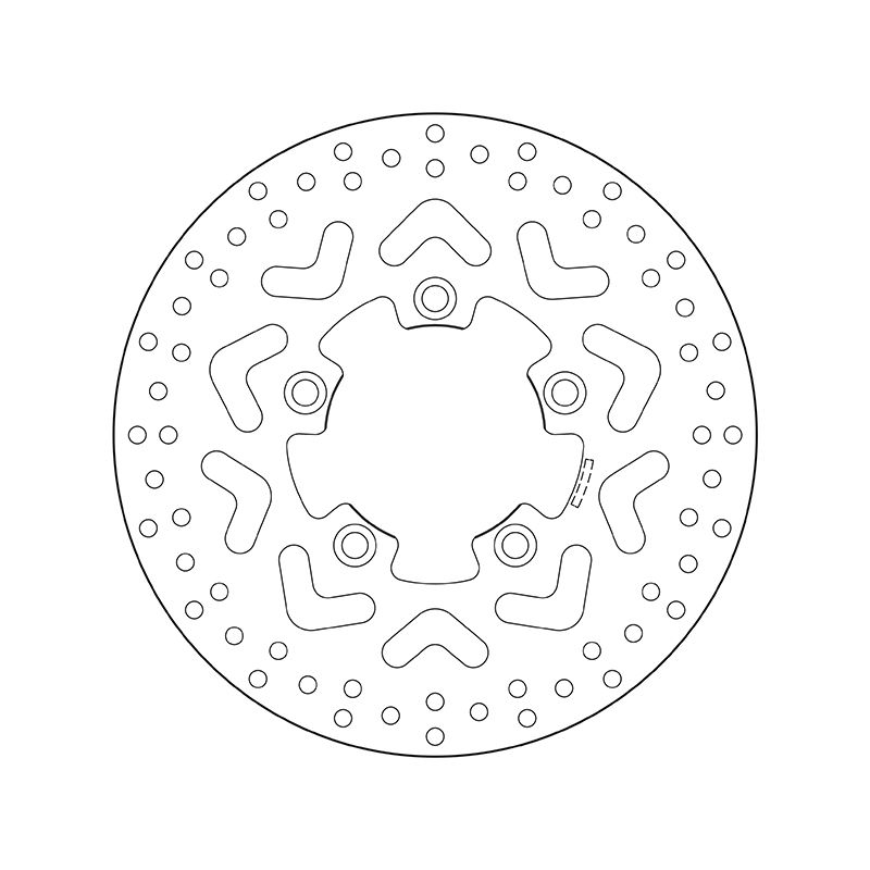 Kočiona disk BREMBO 68B407B2 fix