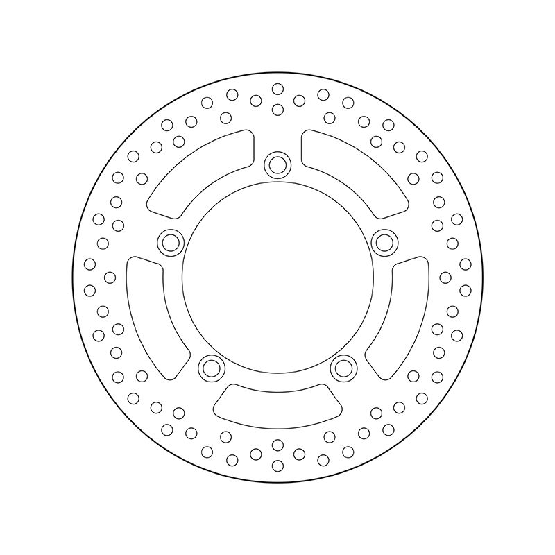Kočiona disk BREMBO 68B407B4 fix