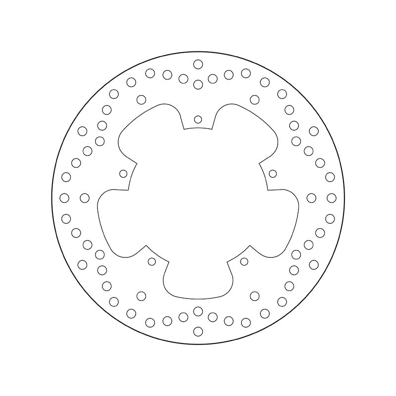 Kočiona disk BREMBO 68B407B6 fix