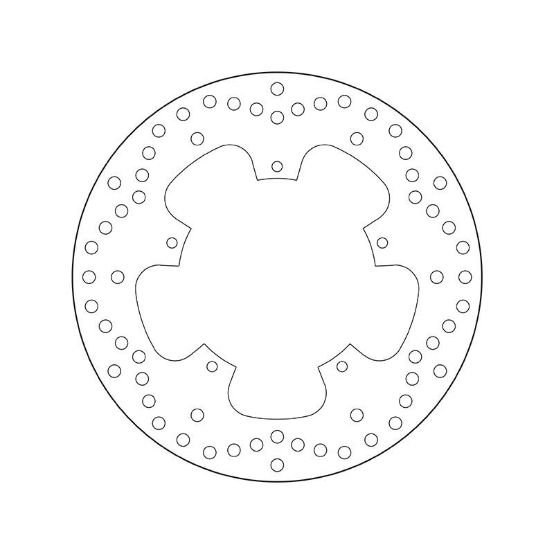 Kočiona disk BREMBO 68B407B7 fix