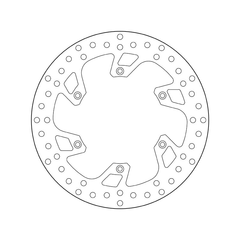 Kočiona disk BREMBO 68B407B8 fix