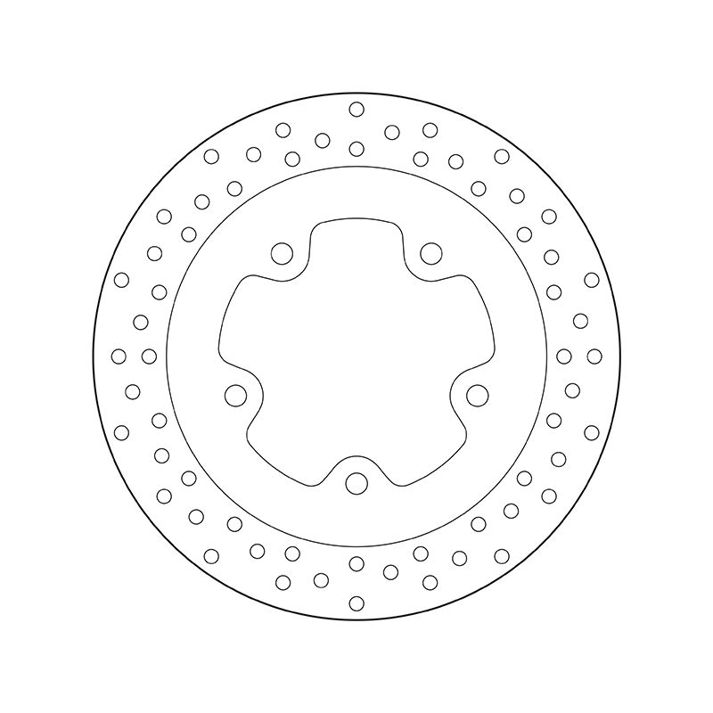 Kočiona disk BREMBO 68B407B9 fix