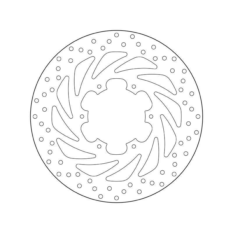 Kočiona disk BREMBO 68B407D4 fix