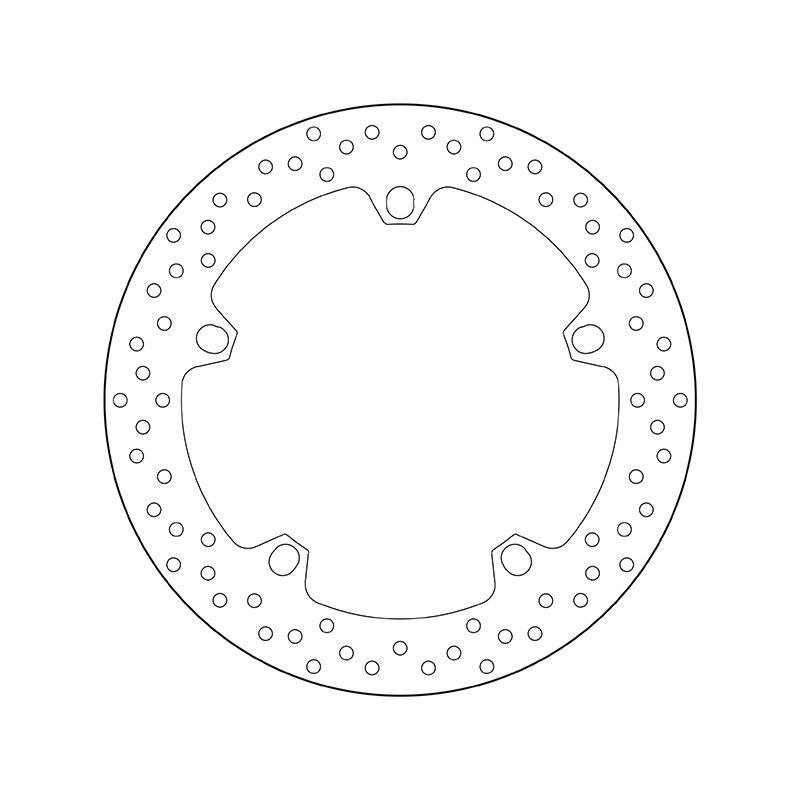 Kočiona disk BREMBO 68B407D6 fix