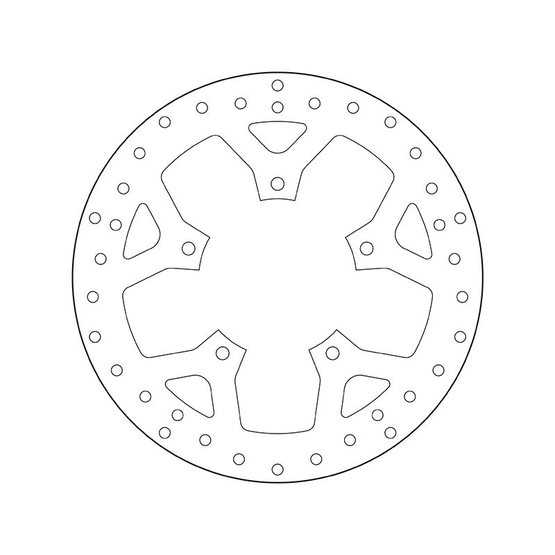 Kočiona disk BREMBO 68B407D9 fix