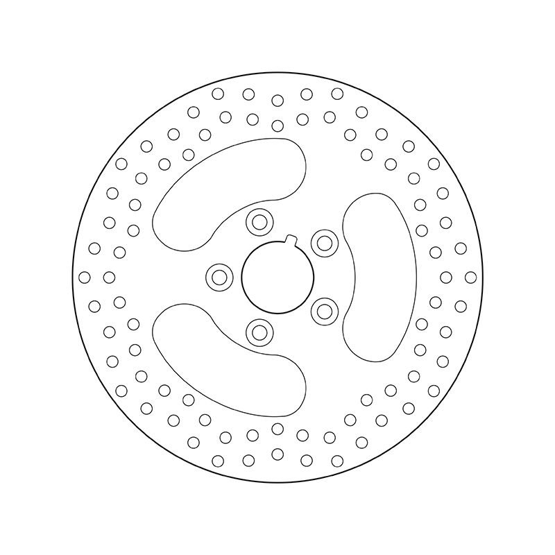 Kočiona disk BREMBO 68B407E0 fix