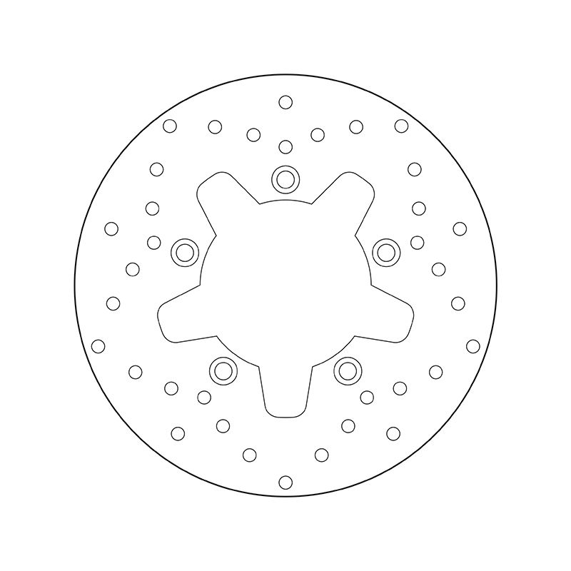Kočiona disk BREMBO 68B407E1 fix