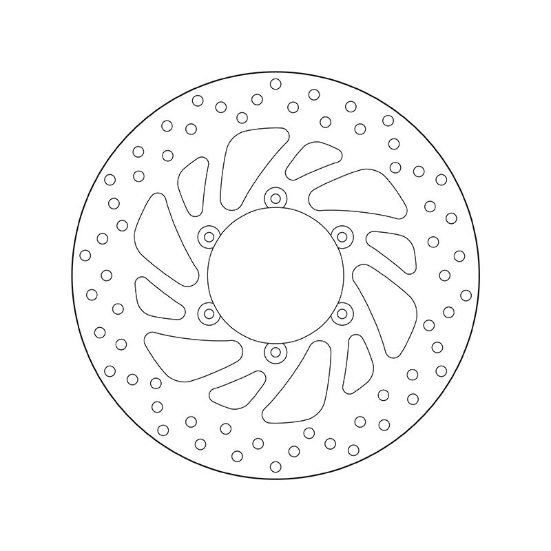 Kočiona disk BREMBO 68B407E5 fix