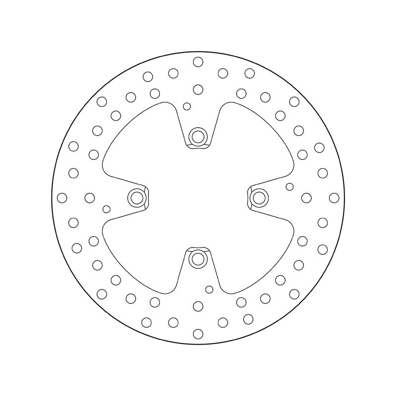 Kočiona disk BREMBO 68B407E8 fix