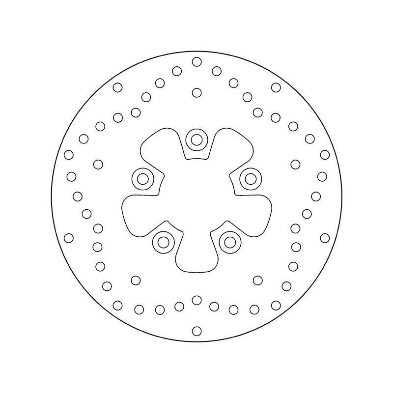 Kočiona disk BREMBO 68B407F4 fix