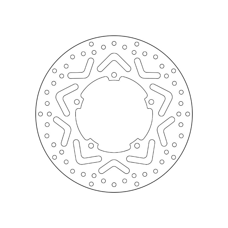 Kočiona disk BREMBO 68B407F7 fix