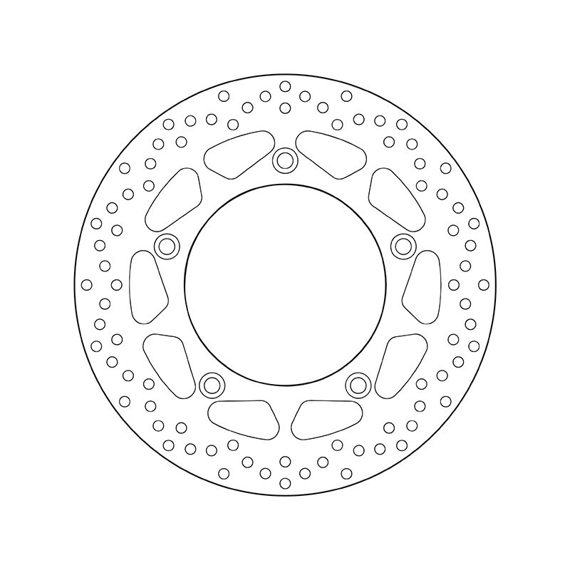 Kočiona disk BREMBO 68B407F8 fix