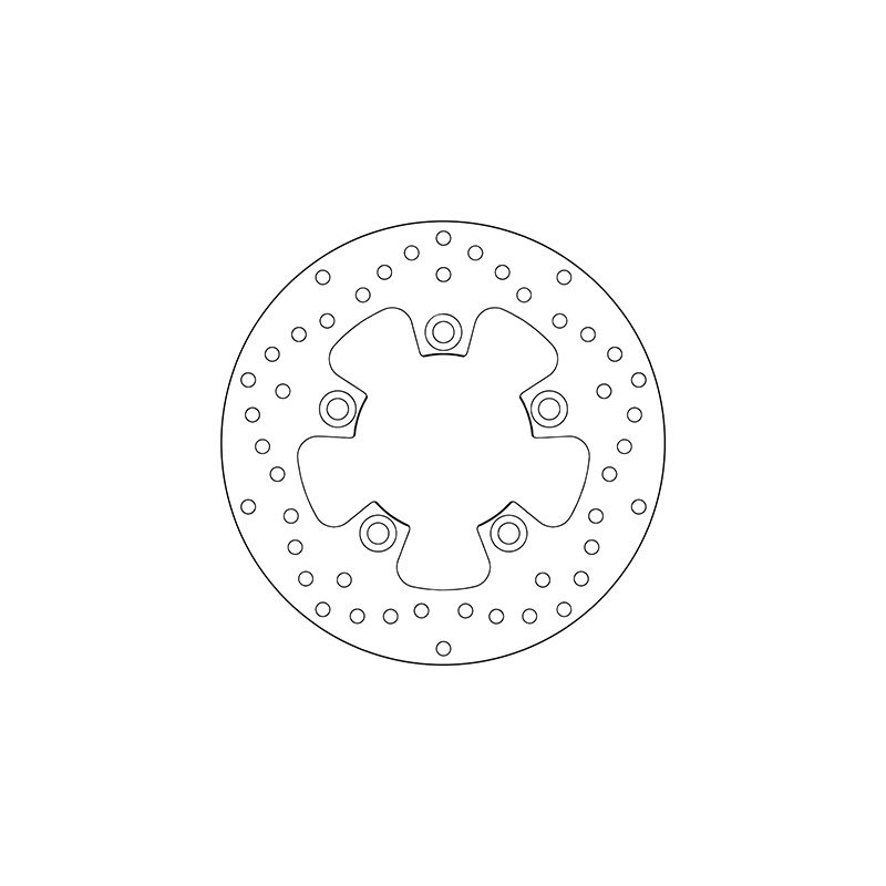 Kočiona disk BREMBO 68B407F9 fix