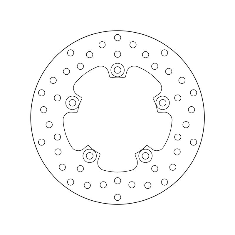 Kočiona disk BREMBO 68B407G2 fix