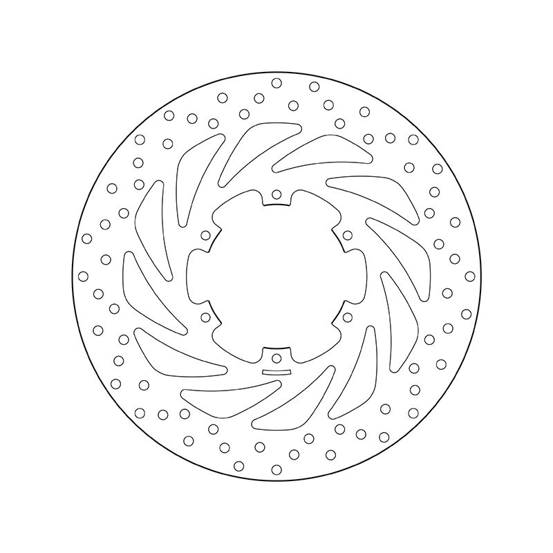 Kočiona disk BREMBO 68B407G5 fix