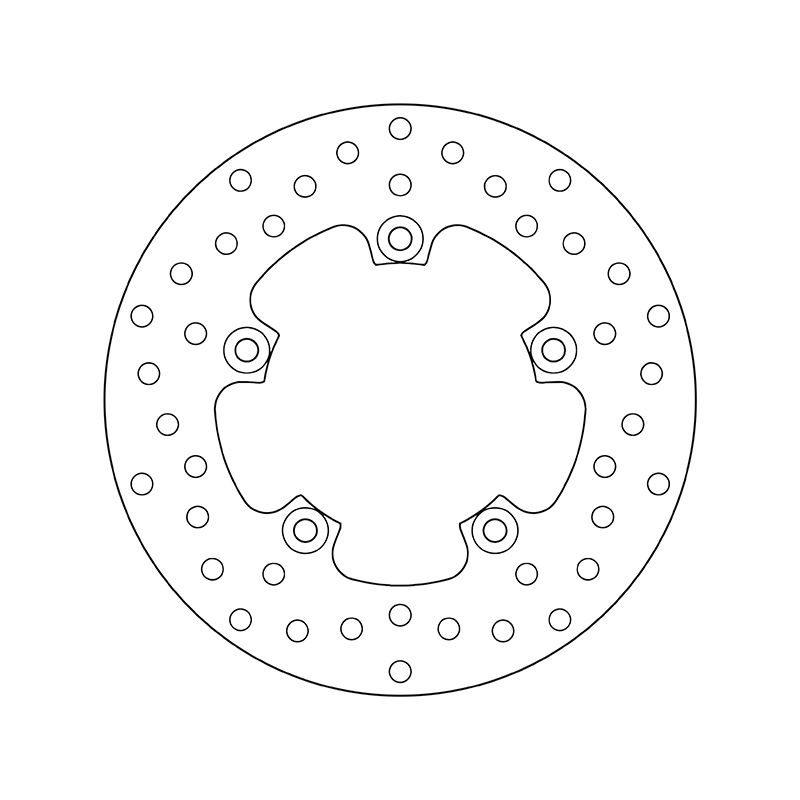 Kočiona disk BREMBO 68B407G6 fix