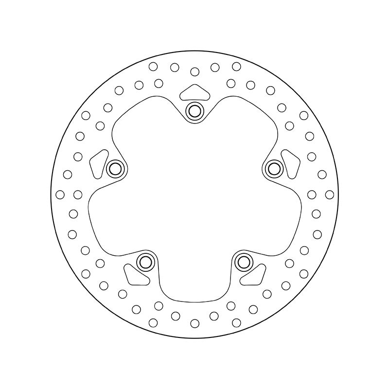 Kočiona disk BREMBO 68B407G9 fix